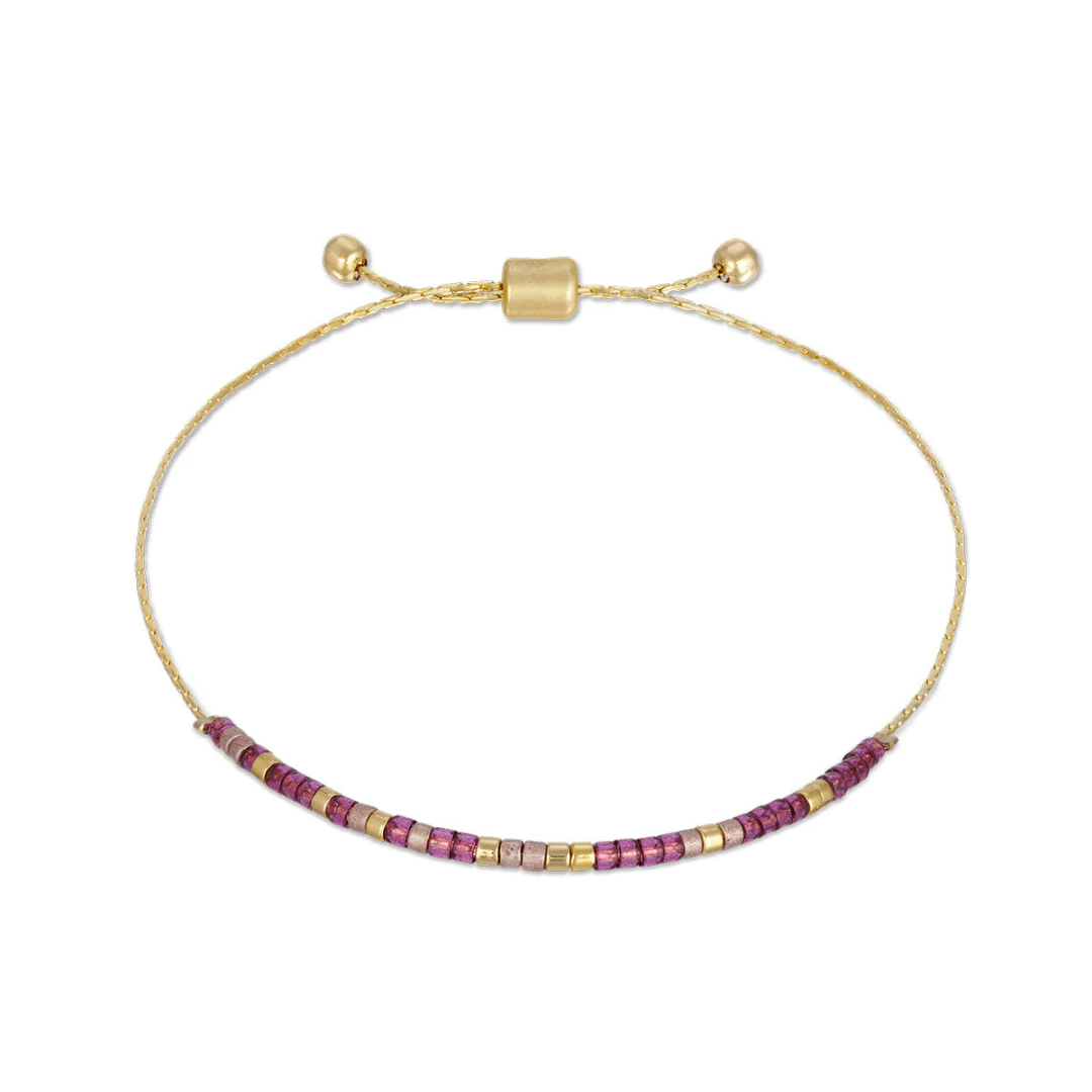 Dot & Dash Morse Code Beaded Bracelet - Psalm 46:5 - Dot & Dash Designs