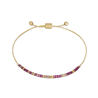 Dot & Dash Morse Code Beaded Bracelet - Psalm 46:5 - Dot & Dash Designs