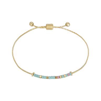 Dot & Dash Morse Code Beaded Bracelet - Sister - Dot & Dash Designs