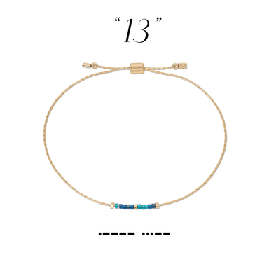 Dot & Dash Morse Code Bracelet - 13 - Dot & Dash Designs