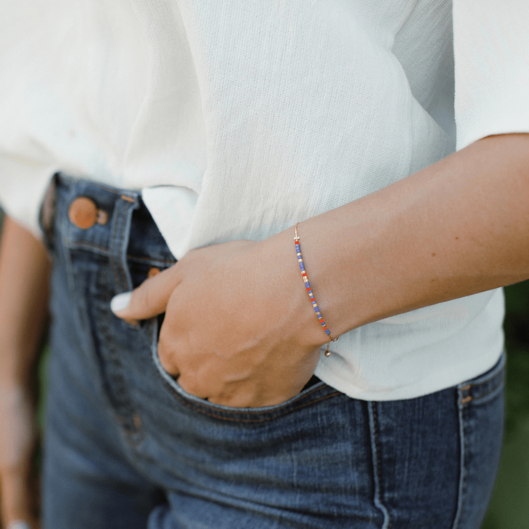 Dot & Dash Morse Code Bracelet - Best Friend - Dot & Dash Designs