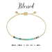 Dot & Dash Morse Code Bracelet - Blessed - Dot & Dash Designs