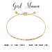Dot & Dash Morse Code Bracelet - Girl Mama/Ivory & Rose - Dot & Dash Designs