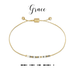 Dot & Dash Morse Code Bracelet - Grace - Dot & Dash Designs