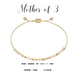 Dot & Dash Morse Code Bracelet - Mother of Three - Dot & Dash Designs