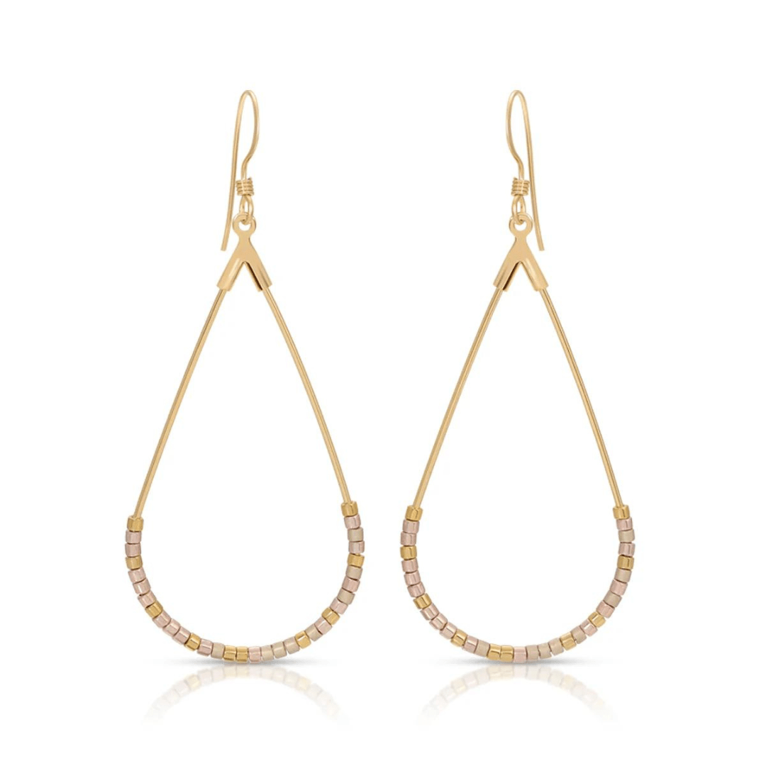 Dot & Dash Morse Code Earrings - Moon & Back - Dot & Dash Designs