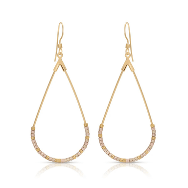 Dot & Dash Morse Code Earrings - Moon & Back - Dot & Dash Designs