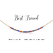 Dot & Dash Morse Code Necklace - Best Friend - Dot & Dash Designs
