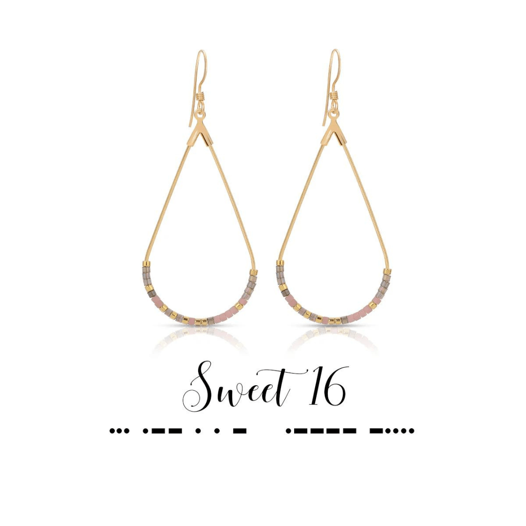 Dot & Dash Morse Code Necklace - Best Mom Ever - Dot & Dash Designs