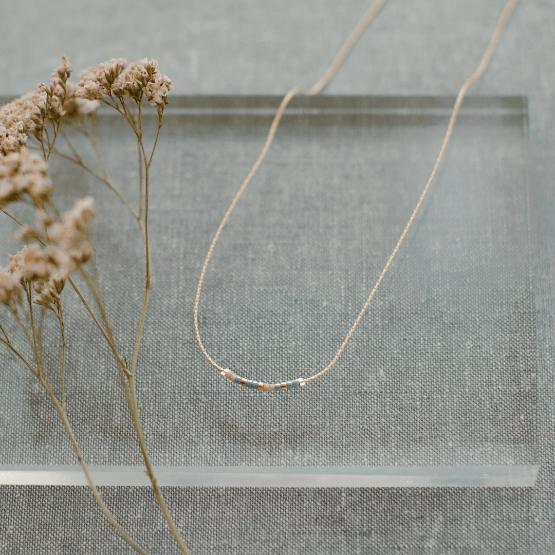 Dot & Dash Morse Code Necklace - Gigi - Dot & Dash Designs