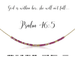 Dot & Dash Morse Code Necklace - Psalm 46:5 - Dot & Dash Designs