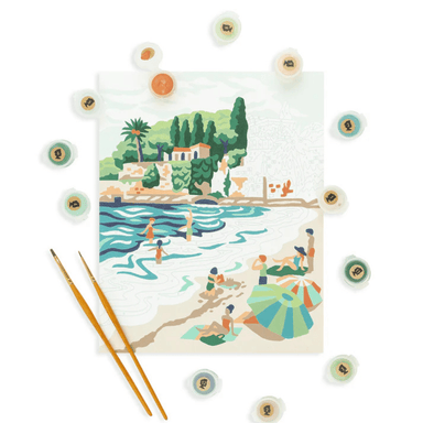 Elle Crée Paint - by - Number Kit - Riviera Romp - Elle Cree (She Creates)