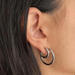Ellie Vail Erin Huggie Hoop Earrings - Ellie Vail