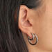 Ellie Vail Erin Huggie Hoop Earrings - Ellie Vail
