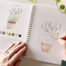 Emily Lex Studio Garden Watercolor Workbook + Paint - emily lex studio