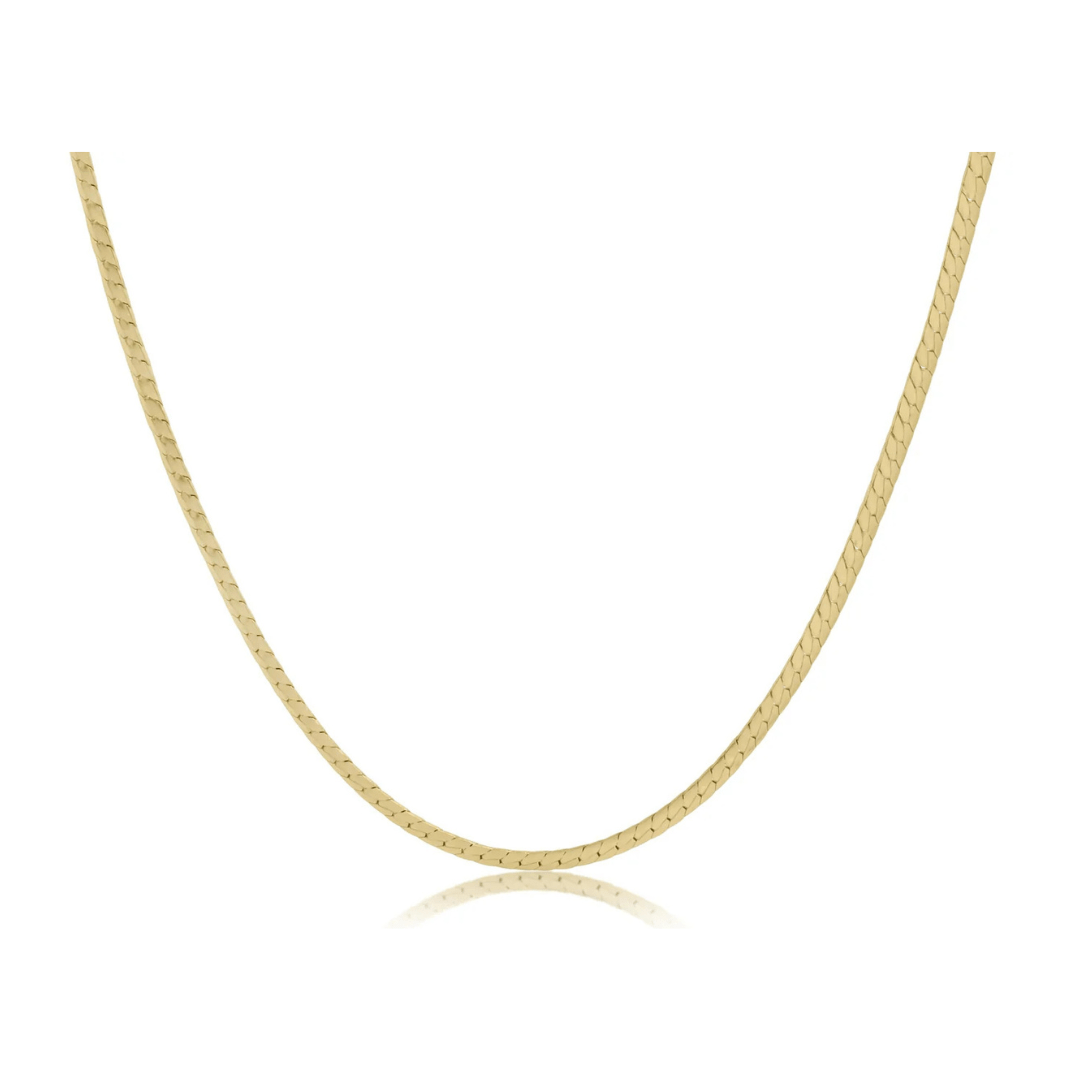 Enewton 15" Choker Herringbone Chain - Gold - Enewton