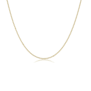 Enewton 17" Choker Classic Beaded Chain - Gold - Enewton
