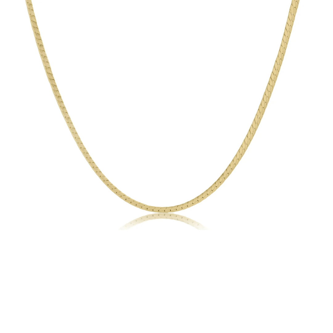 Enewton 17" Choker Herringbone Chain - Gold - Enewton
