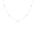 Enewton 17" Choker Simplicity Chain Gold - 4mm Pearl - Enewton