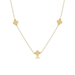 Enewton 17" Choker Simplicity Chain Gold - Signature Cross Gold - Enewton