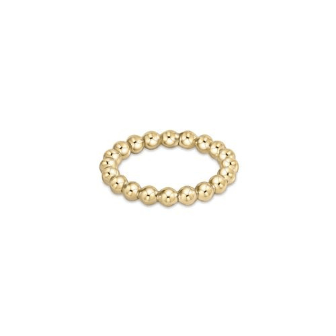 Enewton 3mm Gold Bead Ring - Enewton
