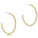 Enewton Beaded Classic 1.25" Post Hoop - 2mm Gold - Enewton