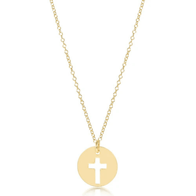 Enewton Blessed Gold Disc Necklace - Enewton