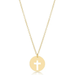 Enewton Blessed Gold Disc Necklace - Enewton