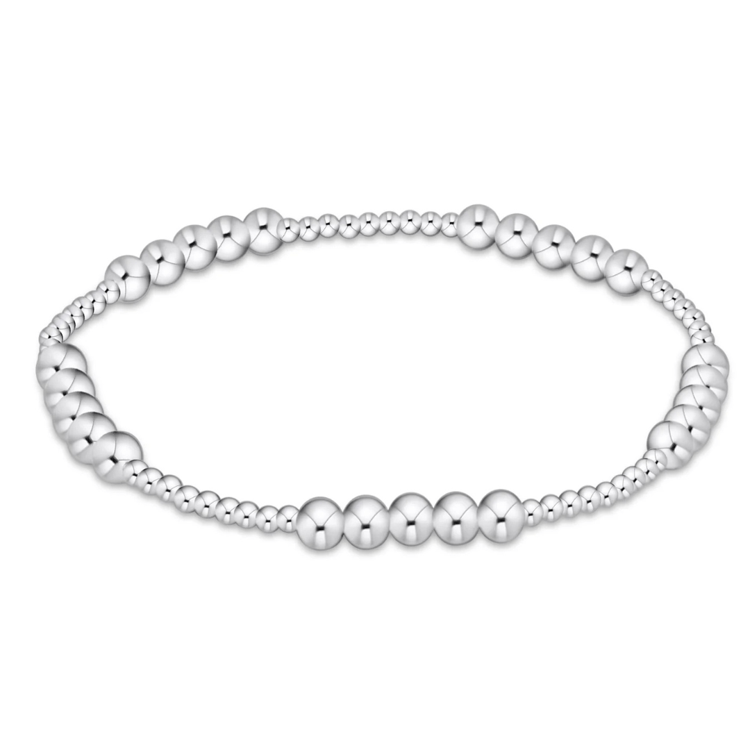 Enewton Classic Blissful 2mm Bead Bracelet - 4mm Sterling - Enewton