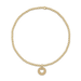 Enewton Classic Gold 2mm Bead Bracelet - Love Small Gold Disc - Enewton
