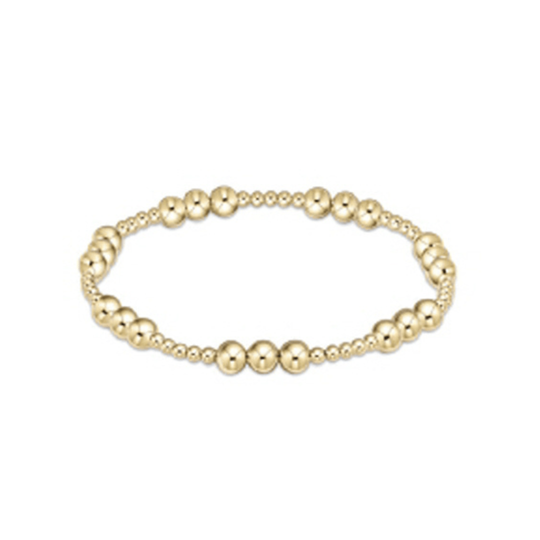 Enewton Classic Gold Joy Pattern Bead Bracelet - Enewton