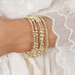 Enewton Classic Gold Joy Pattern Bead Bracelet - Enewton