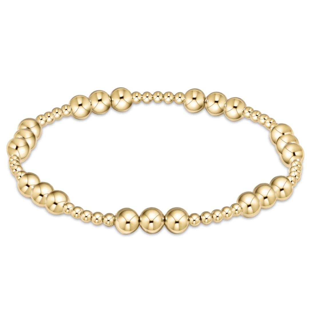Enewton Classic Gold Joy Pattern Bead Bracelet - Enewton