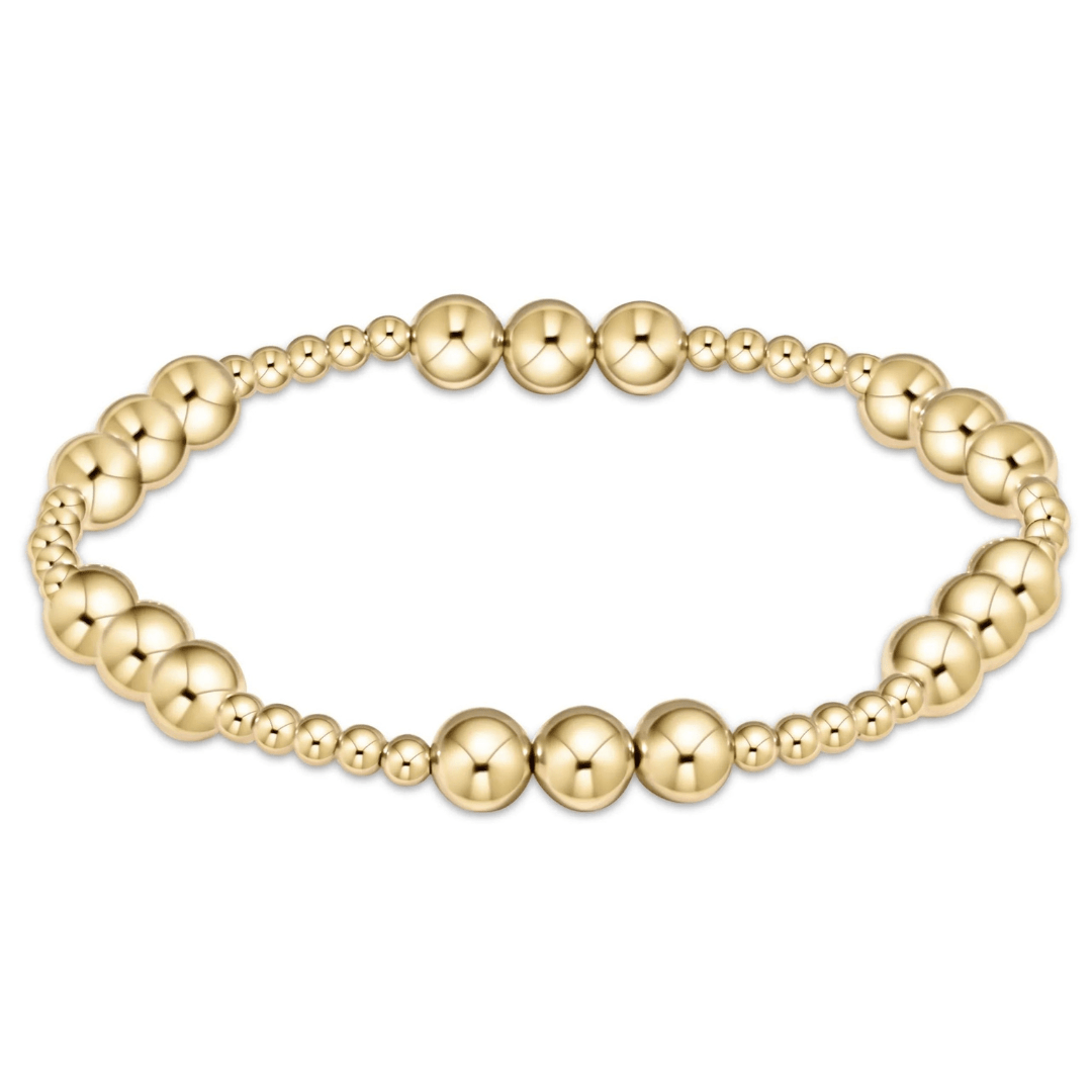Enewton Classic Gold Joy Pattern Bead Bracelet - Enewton