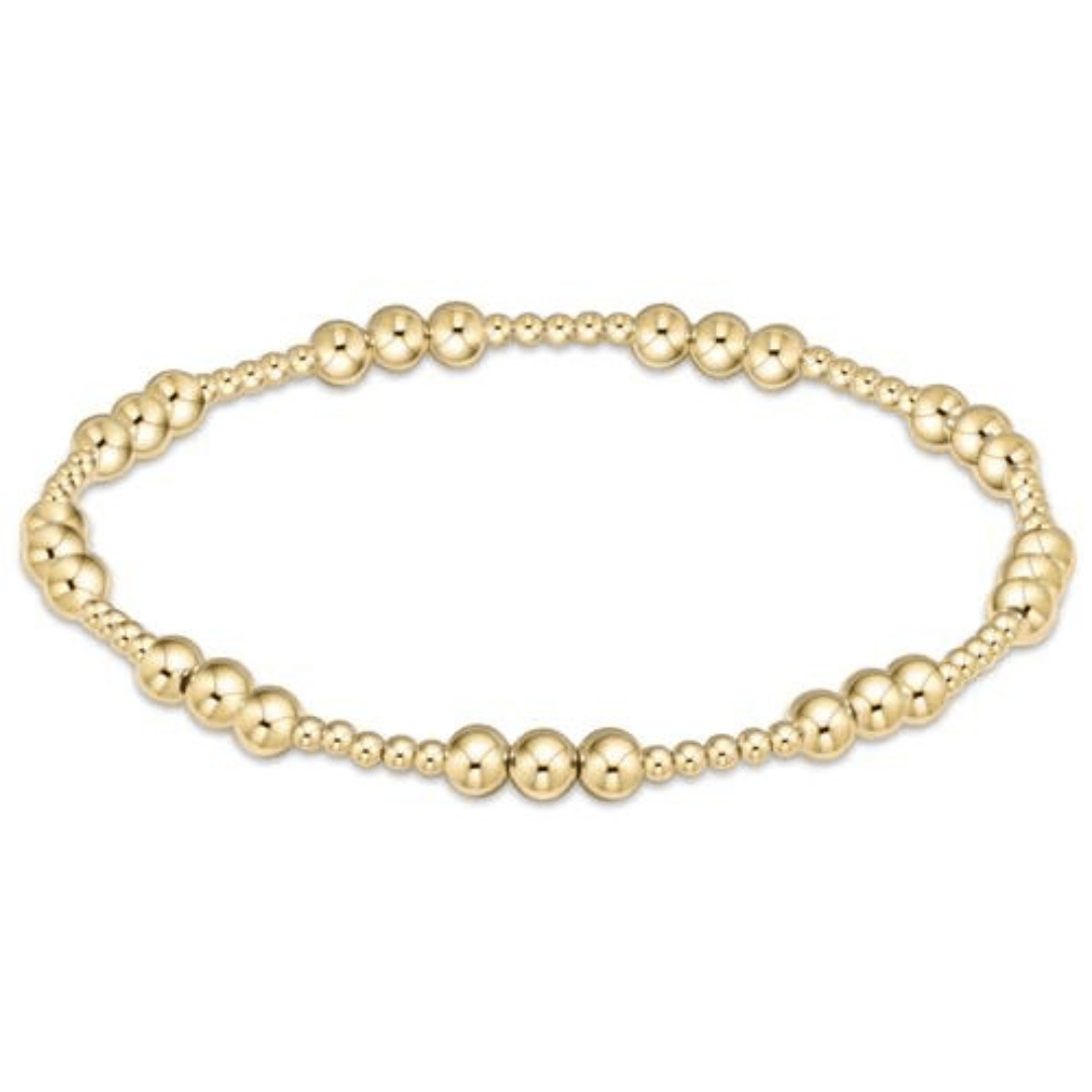 Enewton Classic Gold Joy Pattern Bead Bracelet - Enewton
