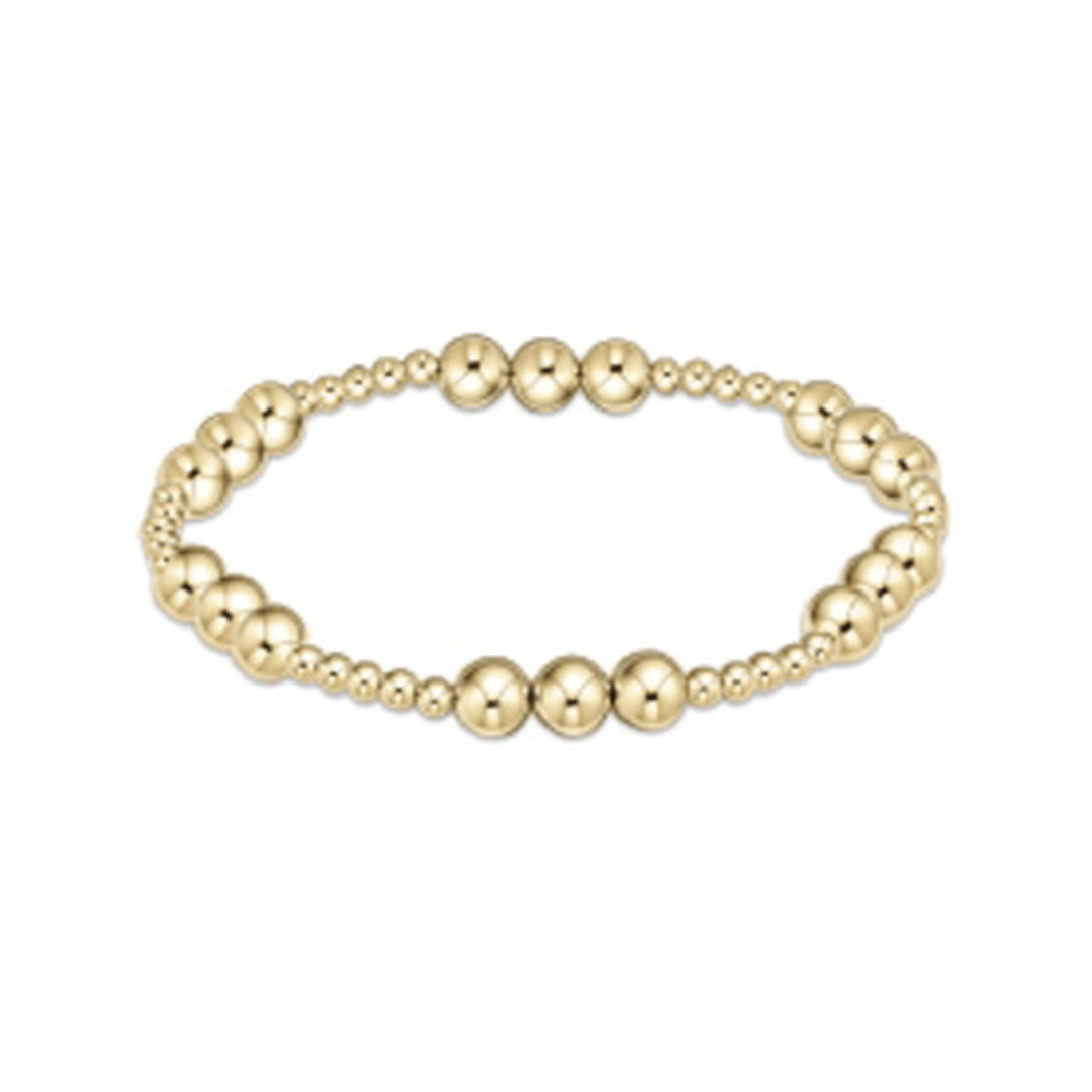 Enewton Classic Gold Joy Pattern Bead Bracelet - Enewton
