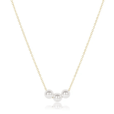 Enewton Classic Gold Joy Pearl Necklace - 6mm - Enewton