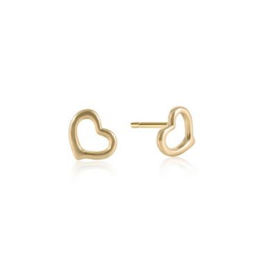 Enewton Classic Gold Love Stud Earrings - Enewton