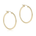 Enewton Classic Gold Round Textured Hoops - Enewton
