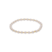 Enewton Classic Grateful Pattern 4mm Bead Bracelet - Pearl - Enewton