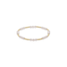 Enewton Classic Joy Pattern 4mm Bead Bracelet - Pearl - Enewton