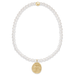 Enewton Classic Pearl 3mm Bead Bracelet - Inspire Small Gold Charm - Enewton