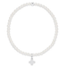 Enewton Classic Sterling Signature Cross Pearl Bead Bracelet - 3mm - Enewton