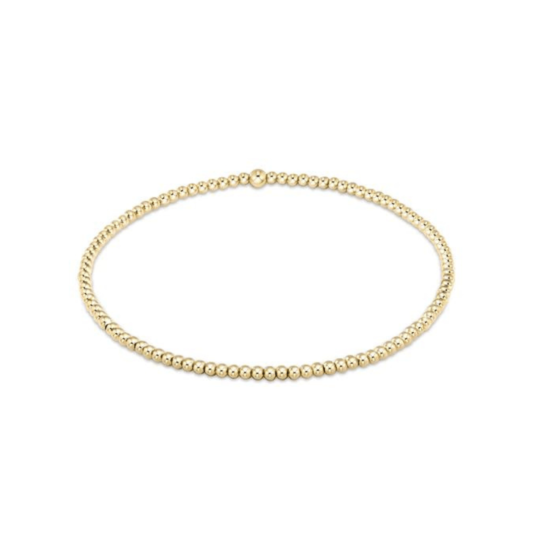 Enewton E - Girl Classic Gold Bead Bracelet - Enewton