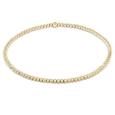 Enewton E - Girl Classic Gold Bead Bracelet - Enewton