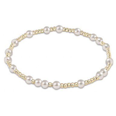 Enewton E - Girl Gold Hope Unwritten Bracelet - Pearl - Enewton