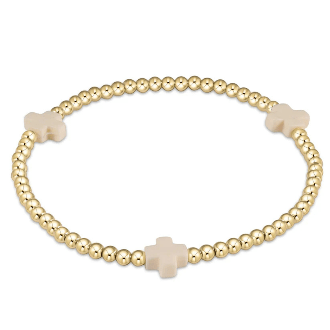 Enewton E - Girl Signature Cross 3mm Bracelet - Enewton