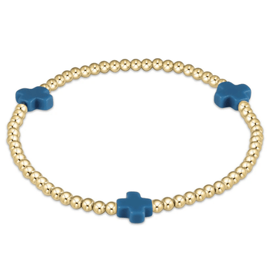 Enewton E - Girl Signature Cross 3mm Bracelet - Enewton
