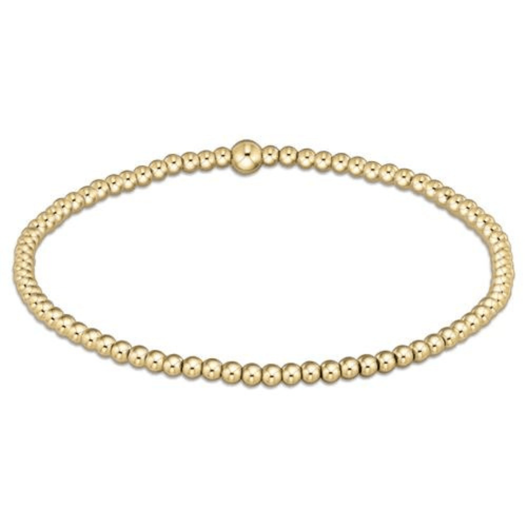 Enewton Extends Classic Gold Beaded Bracelet - Enewton