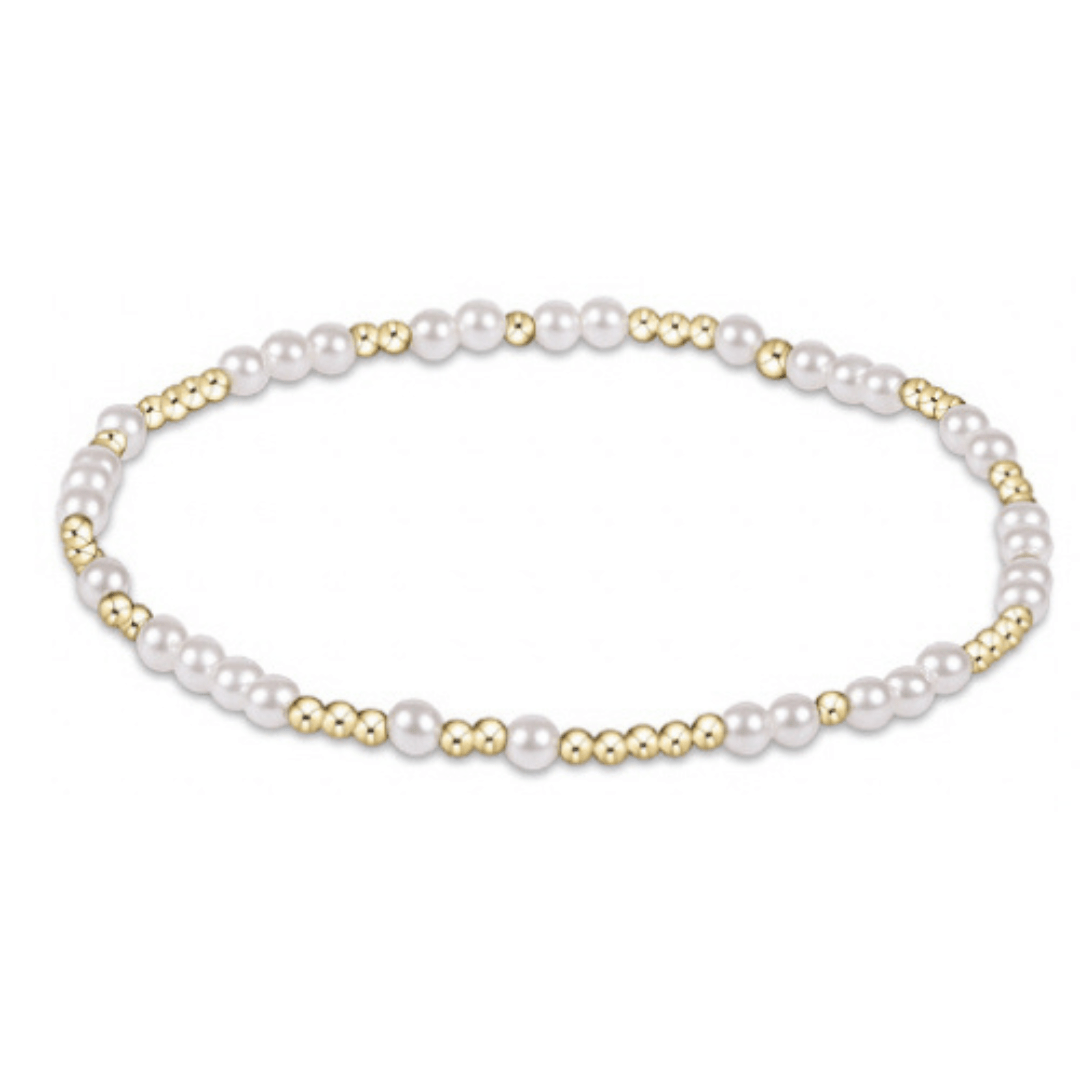Enewton Extends Gold Hope Unwritten Pearl Bracelet - Enewton